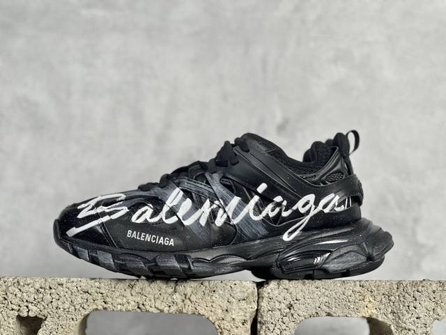 Ok Balenciaga Sneaker Tess S.Gomma 做旧紫 巴黎3.0 三代户外网面概念鞋 #原装大盒 从里到外 一切百分百还原官方配置 si