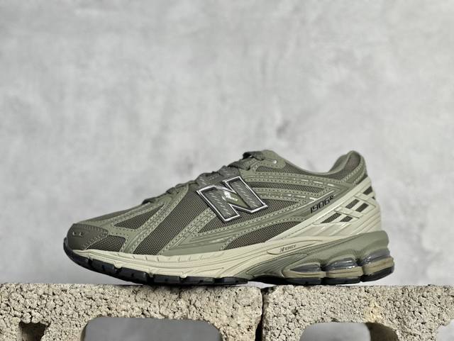 C版 New Balance 1906系列复古老爹风休闲运动慢跑鞋 M1906Rwf #采用轻质牛剖革拼接透气网眼衬垫织物鞋面材质 T-Beam大底提供足步弓支