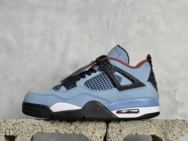 外贸版 Air Jordan 4 复刻篮球鞋 外贸全新升级系列 原厂楦头 原厂纸板打造 原厂贝利皮 尺码：40 40.5 41 42 42.5 43 44 45