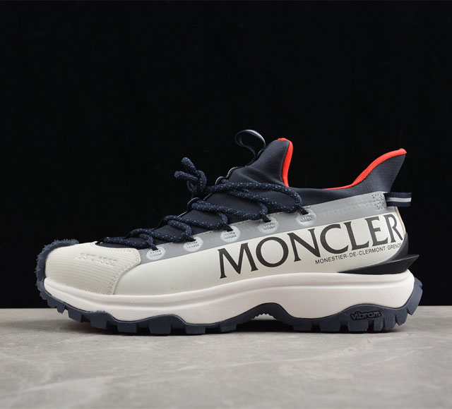 Moncler 盟可睐 蒙口 Trailgrip 山地户外鞋 鞋底搭载vibram外底提供超强的抓地力和防滑性能 原装大盒包装 内赠moncler徽章防层袋一副