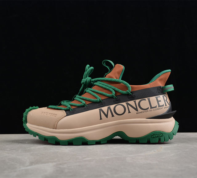 Moncler 盟可睐 蒙口 Trailgrip 山地户外鞋 鞋底搭载vibram外底提供超强的抓地力和防滑性能 原装大盒包装 内赠moncler徽章防层袋一副