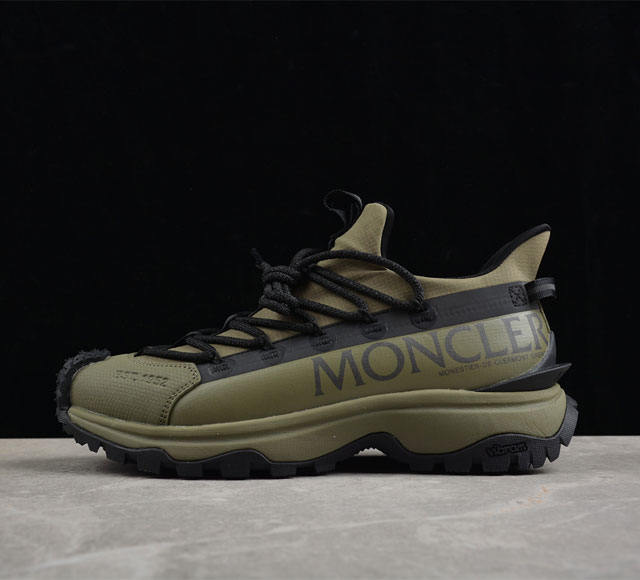 Moncler 盟可睐 蒙口 Trailgrip 山地户外鞋 鞋底搭载vibram外底提供超强的抓地力和防滑性能 原装大盒包装 内赠moncler徽章防层袋一副