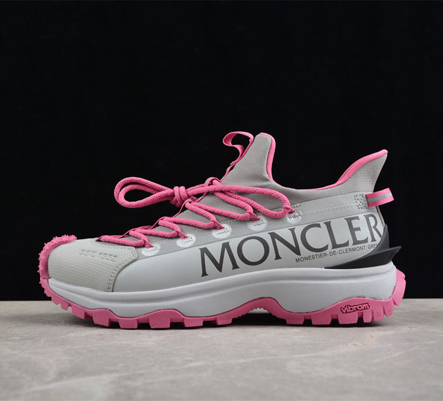 Moncler 盟可睐 蒙口 Trailgrip 山地户外鞋 鞋底搭载vibram外底提供超强的抓地力和防滑性能 原装大盒包装 内赠moncler徽章防层袋一副