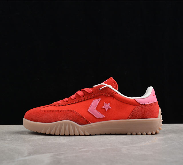 Converse Run Star Trainer 舒适 防滑耐磨 低帮生活休闲鞋 货号:A10371C 复古基础百搭休闲德训运动鞋采用尼龙面料+翻毛 透气复古