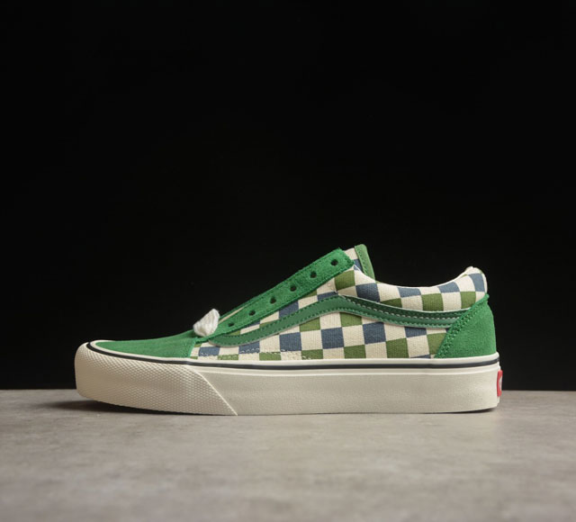 Vans Old Skool 36 万斯棋盘格休闲低帮帆布鞋vn000D7Zy29 尺码：35 36 36.5 37 38 38.5 39 40 40.5 41