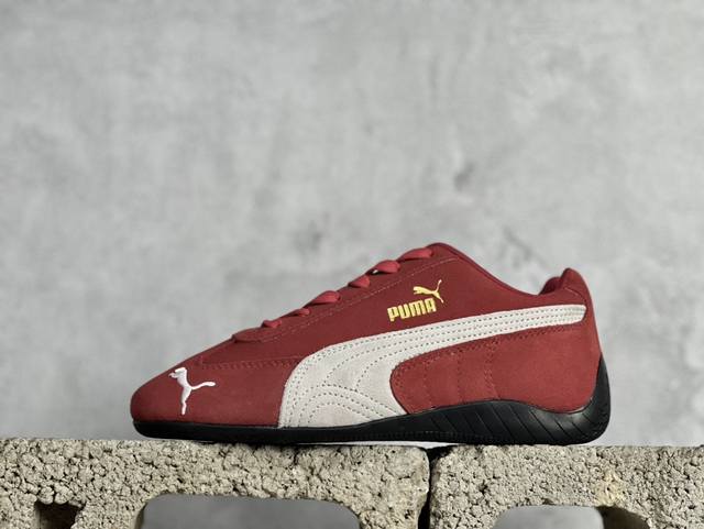 Gx版 Puma Speedcet Og 彪马低帮复古运动休闲赛车跑鞋 以趣味十足又前卫复古的设计引领潮流，将赛道精神融入街头时尚，开启前卫竞速之旅。融入经典配