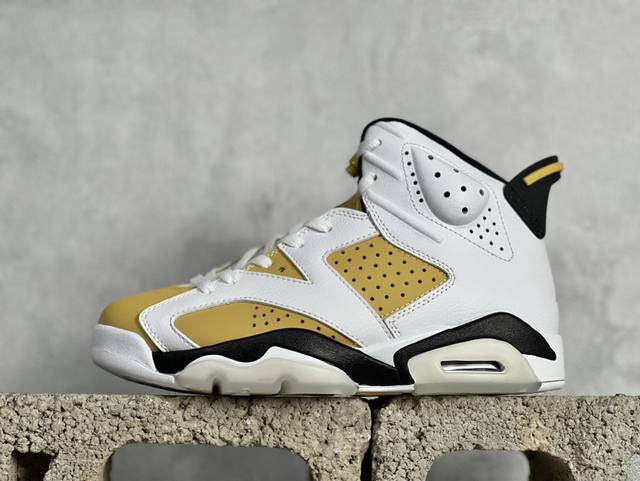 外贸e版 全新外贸订单 Jordan Air Jordan 6 Yellow Ochre 白黄 货号：Ct8529-170 尺码：40 40.5 41 42 4