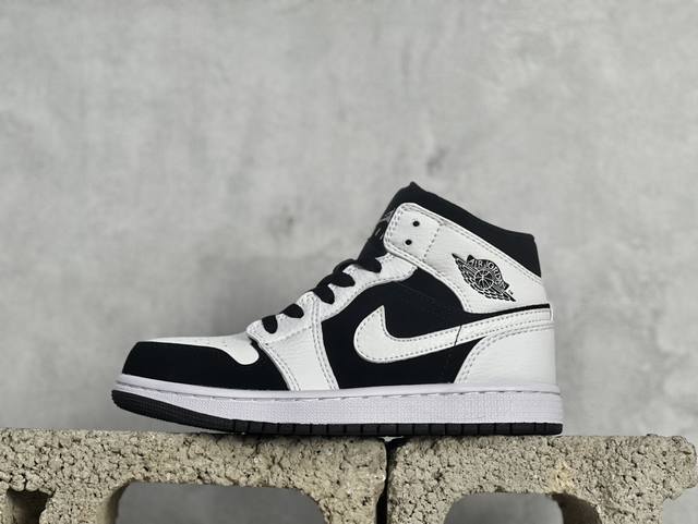 福利特价 Air Jordan 1 Mid Aj1 乔1 中邦文化休闲板鞋 #市售最高品质 原鞋开发 大厂代工流水线打造 公司货既视感 细节随意对比 尺码：36