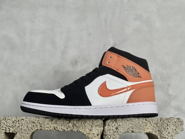 福利特价 Air Jordan 1 Mid Aj1 乔1 中邦文化休闲板鞋 #市售最高品质 原鞋开发 大厂代工流水线打造 公司货既视感 细节随意对比 尺码：36