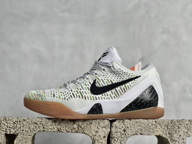 Gjr版 Nk Kobe 9 Elite Protro 科比九代精英款低帮实战篮球鞋 设计灵感中与以往几代的耐克 Zoom Kobe 系列一样，加入了签名，密码