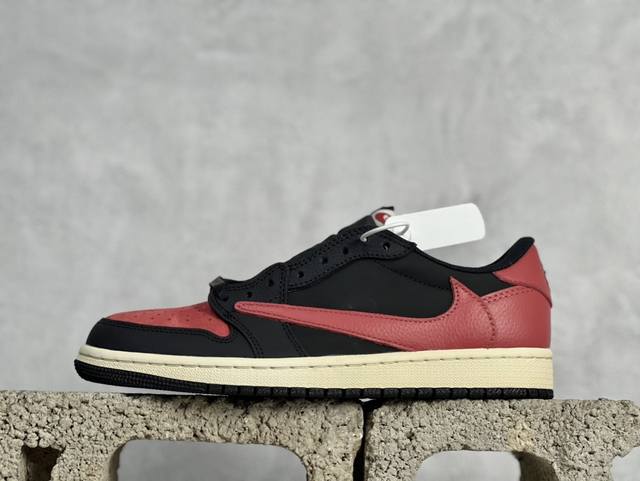 F版 Travis Scott X Air Jordan 1 Low Og Aj1 乔1倒勾低帮 Dm7866-061 尺码：36 36.5 37.5 38 3