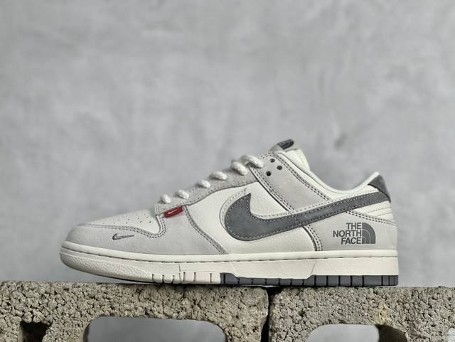 Nk Sb Dunk Low 北面联名-灰猪八藏蓝勾 周年高端定制 低帮休闲板鞋 Sj1089-009 #定制鞋盒 大厂纯原品质出货 超高清洁度 皮料切割干净无