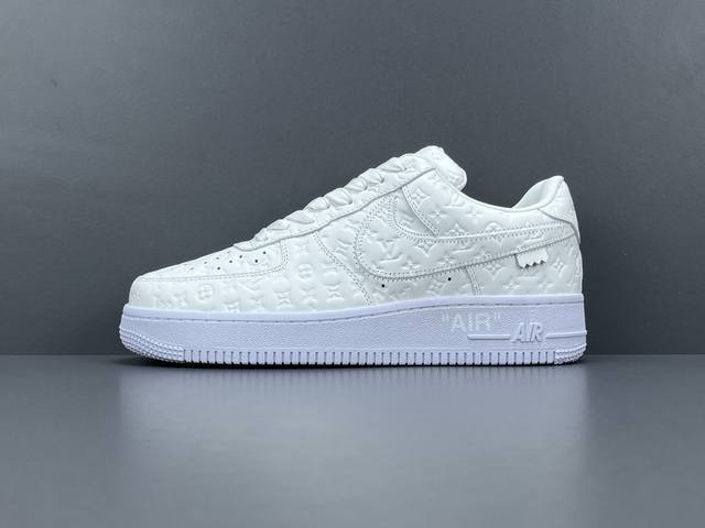 渠道优势，。 东莞版：空军联名 Lv联名 Louls Vultton X Nike Air Force 1 Low 低帮休闲鞋 男女同款 尺码：38-46