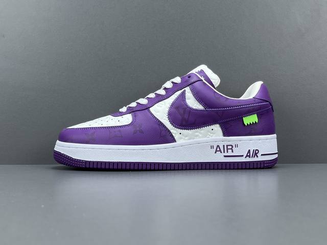 渠道优势，。 东莞版：空军联名 Lv联名 Louls Vultton X Nike Air Force 1 Low 低帮休闲鞋 男女同款 尺码：38-46