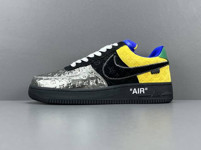 渠道优势，。 东莞版：空军联名 Lv联名 Louls Vultton X Nike Air Force 1 Low 低帮休闲鞋 男女同款 尺码：38-46