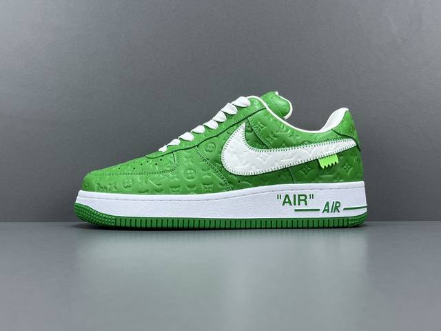 渠道优势，。 东莞版：空军联名 Lv联名 Louls Vultton X Nike Air Force 1 Low 低帮休闲鞋 男女同款 尺码：38-46