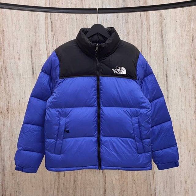 渠道优势，支持代发！ 外贸保真版：北面96款 蓝色 The North Face Men’S 1996 Retro Nuptse Jacket Aztec Bl