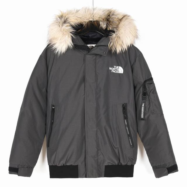 主做高端版，有量可谈！ 外贸保真版：北面 灰色 The North Face Antarctica Parka 户外运连帽毛领派克羽绒服 1.今年羽绒依然采用国