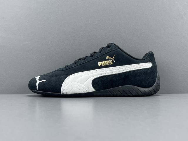 渠道优势 ！ 纯原版 彪马 彪马puma Speedcat Og White Red 极速赛车系列低帮德训风拼接复古百搭休闲运动赛车鞋“翻毛桔黑白logo” 货