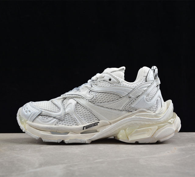 Balenciaga Runner Kith Four.Color 巴黎世家7.0 最新配色潮流复古休闲鞋 W3Rxp9010 #增加全新设计 在延续 Trac