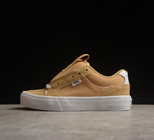 Vans Chukka Push 米黄色 官方新款 防滑低帮休闲滑板鞋 尺码：35 36 36.5 37 38 38.5 39 40 40.5 41 42 42