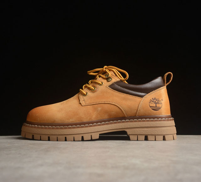 Timberland 天伯伦 添柏岚经典款 24Ss新款低帮 经典再造 全新升级 广东大厂品质 原盒原包装 面料采用意大利顶级磨砂牛皮 搭配防臭防腐真皮乳胶鞋垫