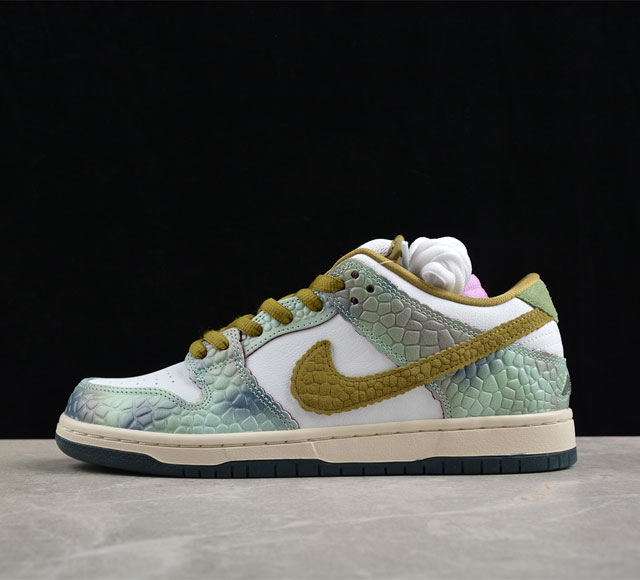 Alexis Sablone X Nk Sb Dunk Low 爬行动物 Sb低帮休闲板鞋 Hj3386- 国内一线头部大厂出品 知名厂牌同源 高端外贸零售专供