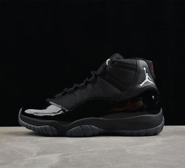 Air Jordan 11 Retro Aj11 乔11黑武士 高帮篮球鞋 C378037-006 尺码：40 40.5 41 42 42.5 43 44 44