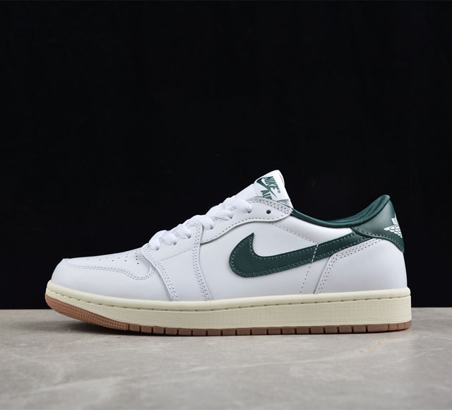 Cj版纯原 Air Jordan 1 Low Og Oxidized Green Aj1 乔1氧化绿 低帮文化篮球鞋 Cz0775-133 #市售最高品质 原鞋