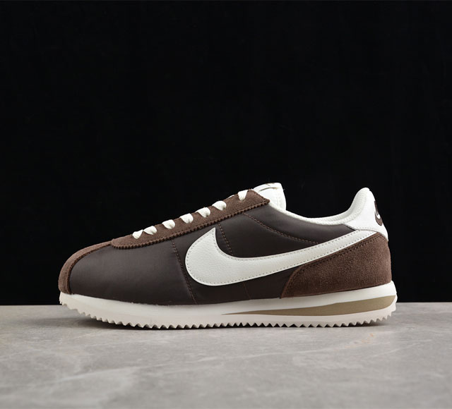 Nk Classic Cortez Leather 阿甘复古初代皮革慢跑鞋 Dz2795-200 #缓震防滑耐磨同源头层皮料 原厂模具 公司级标准检验qc 完美